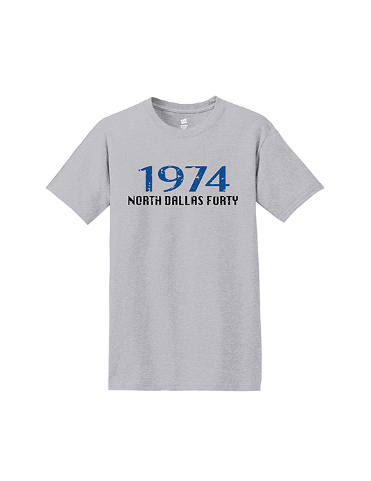 1974 North Dallas Forty tri-blend tee distressed