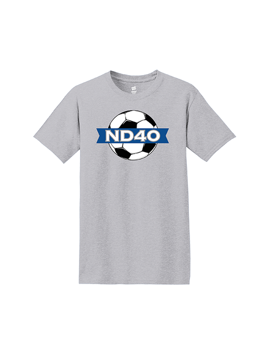 ND40 Ball Graphic tri-blend tee