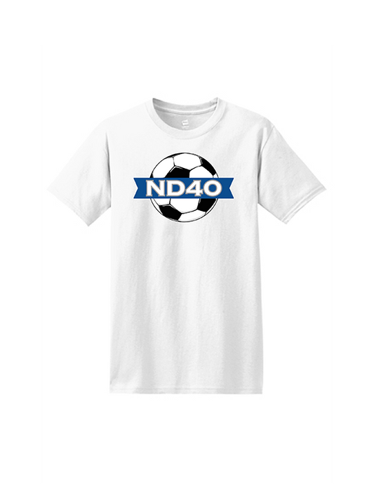 ND40 Ball Graphic tri-blend tee