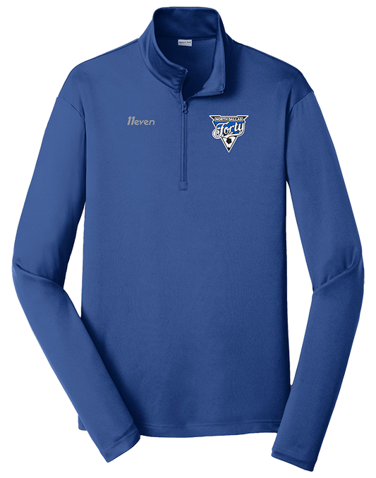 1/4 zip Moisture Wicking lightweight pullover