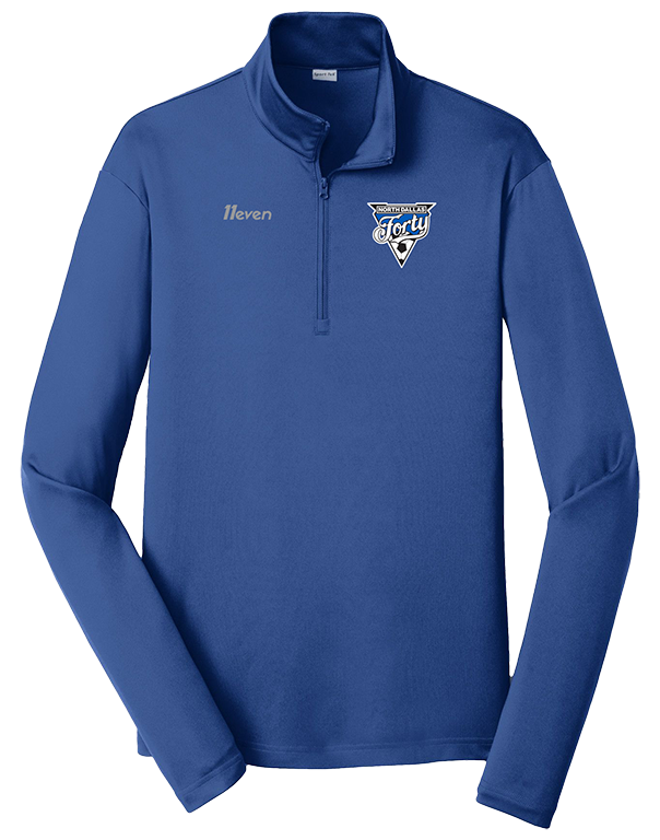 1/4 zip Moisture Wicking lightweight pullover