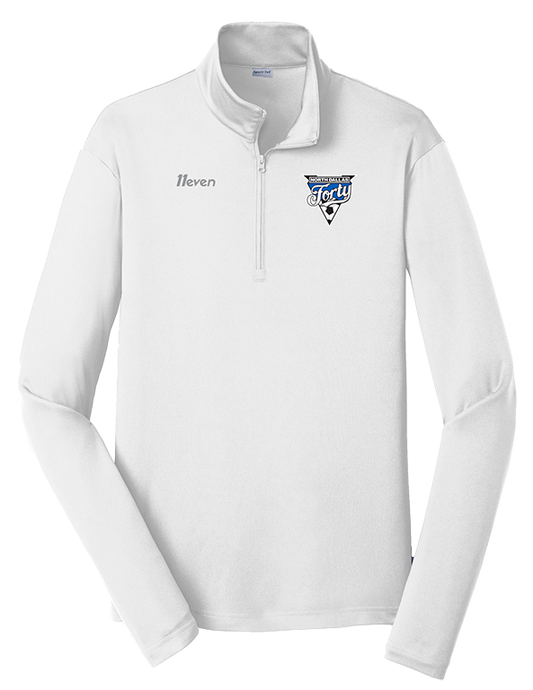 1/4 zip Moisture Wicking lightweight pullover